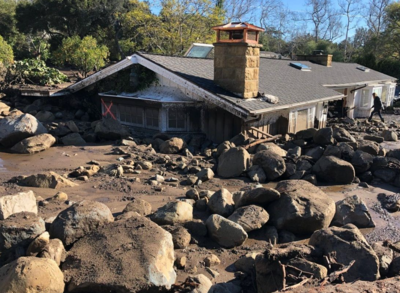 2018 Montecito Debris Flow, California 